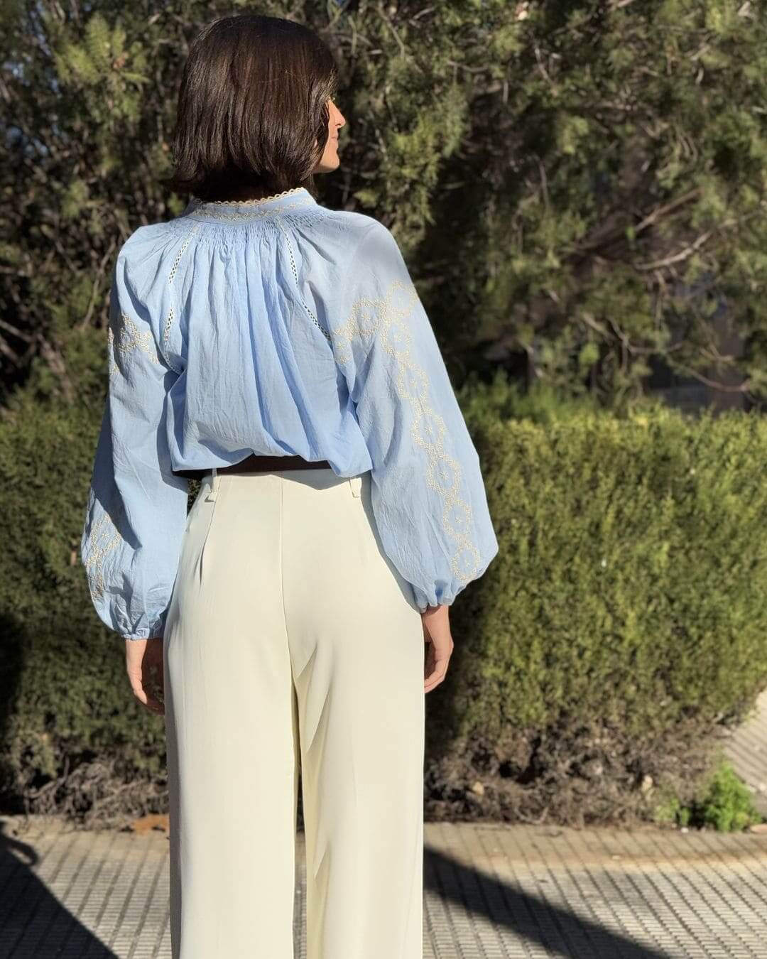 Camisa Bordada Boho - Imagen 6