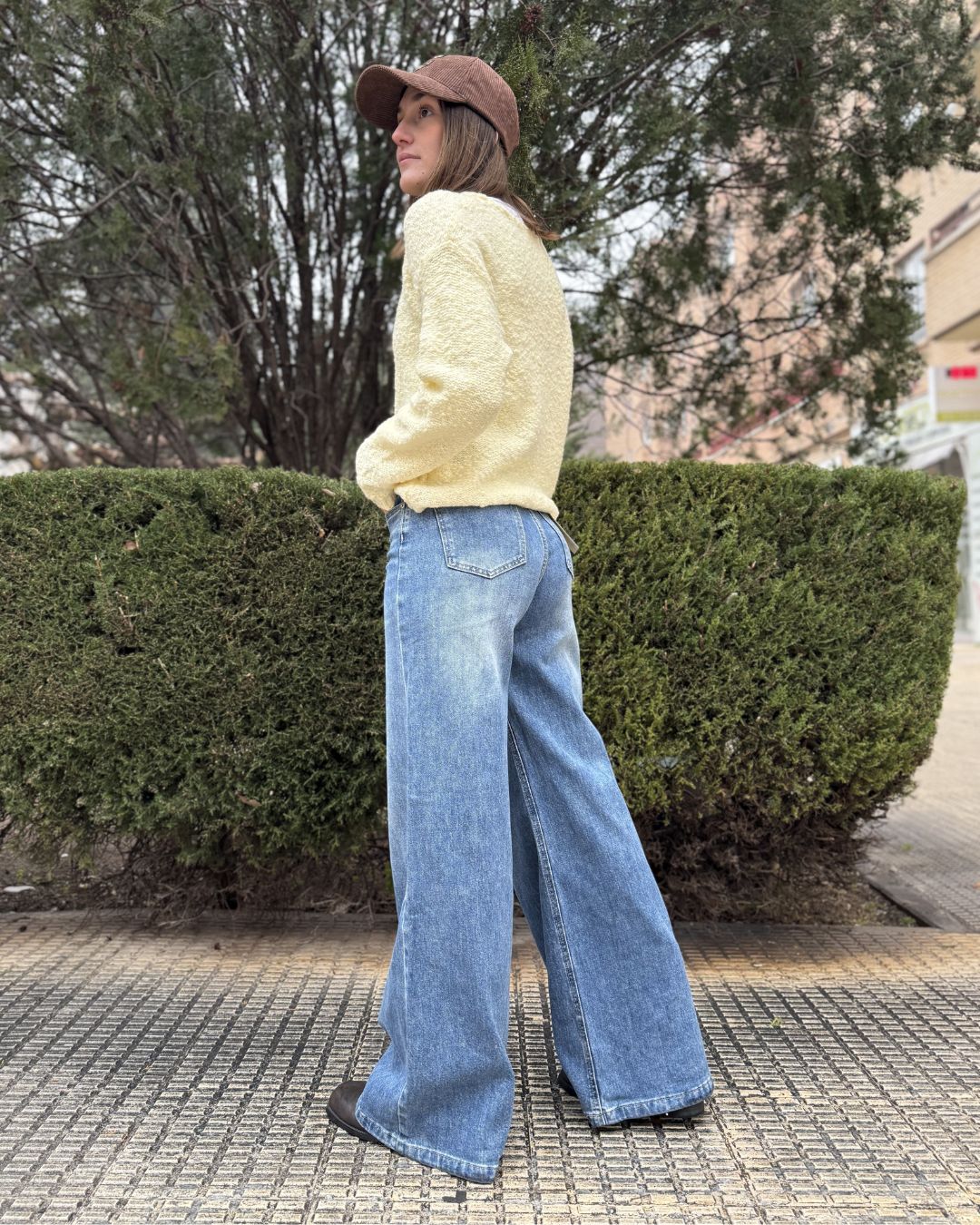 Pantalón Wide Leg Denim - Imagen 3